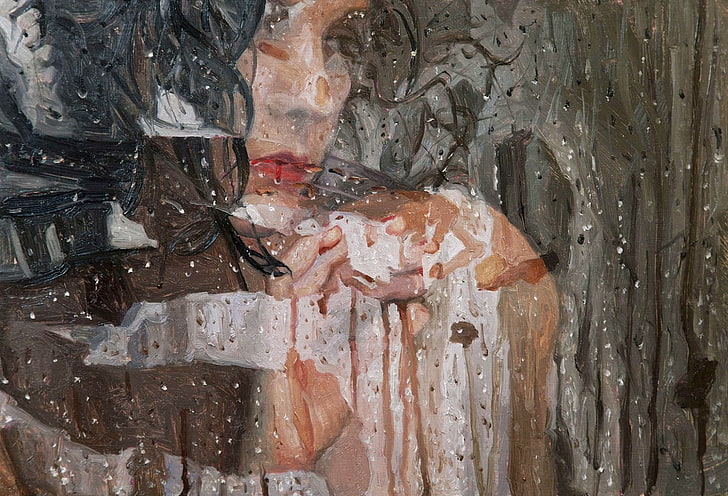 lukisan, Biksu Alyssa, wanita, karya seni, Wallpaper HD