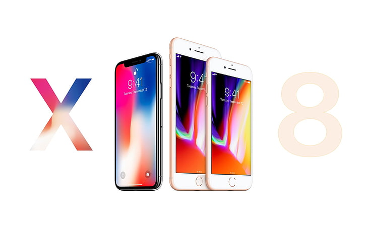 Apple 2017 iPhone X And iPhone 8 HD Wallpaper, HD wallpaper