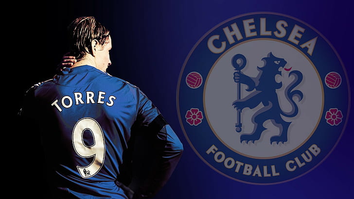 Fernando Torres, Chelsea FC, HD masaüstü duvar kağıdı
