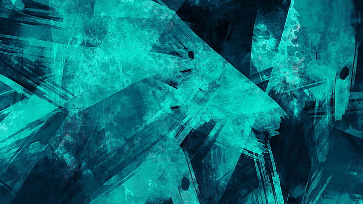 blue, turquoise, graphic design, pattern, graphics, texture, subnative, ice, formation, HD wallpaper