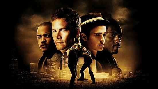 Movie, Takers, Hayden Christensen, Idris Elba, Michael Ealy, Paul Walker Paul Walker, HD тапет HD wallpaper