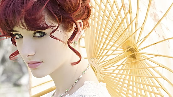 Susan Coffey, model, berambut merah, wanita, Wallpaper HD HD wallpaper
