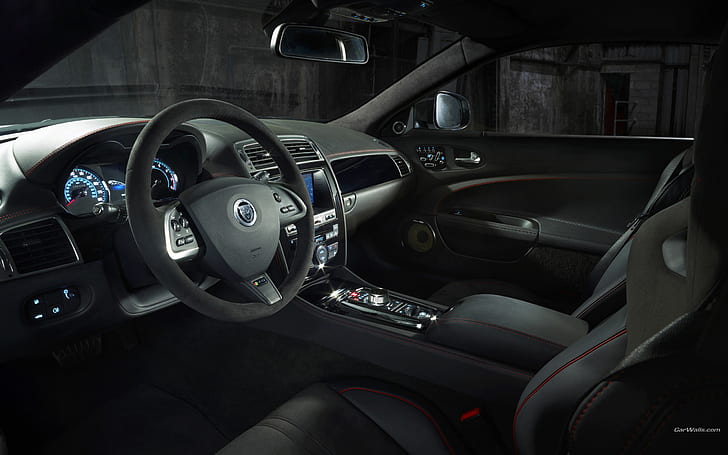 Jaguar XKR-S GT интериор HD, автомобили, s, интериор, jaguar, gt, xkr, HD тапет
