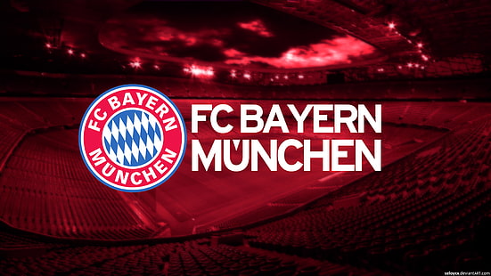 Sepak Bola, FC Bayern Munich, Emblem, Logo, Wallpaper HD HD wallpaper