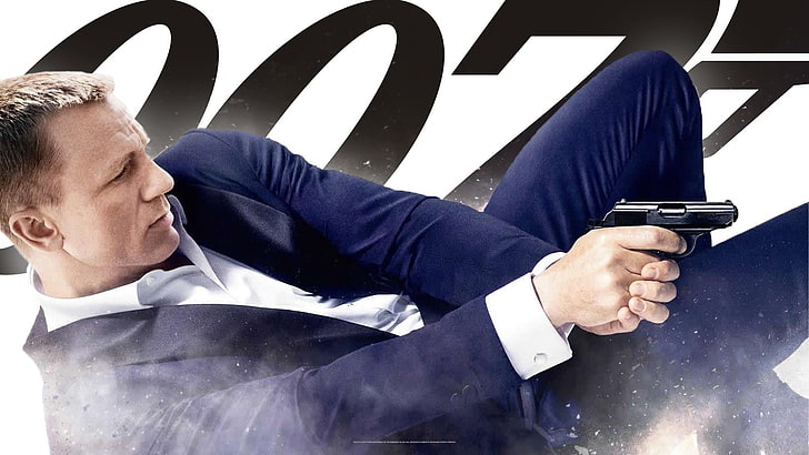 007, James Bond, Skyfall, Daniel Craig, filmy, Tapety HD