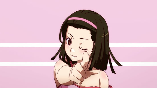 Monogatari-Serie, Sengoku Nadeko, Anime, Anime Mädchen, HD-Hintergrundbild HD wallpaper