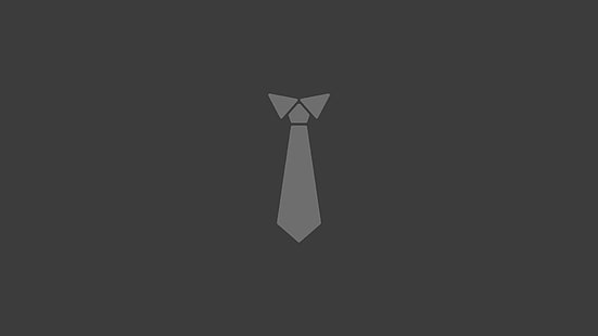 галстук, минимализм, HD обои HD wallpaper