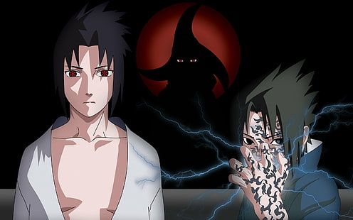 Anime, Naruto, Sasuke Uchiha, HD wallpaper HD wallpaper