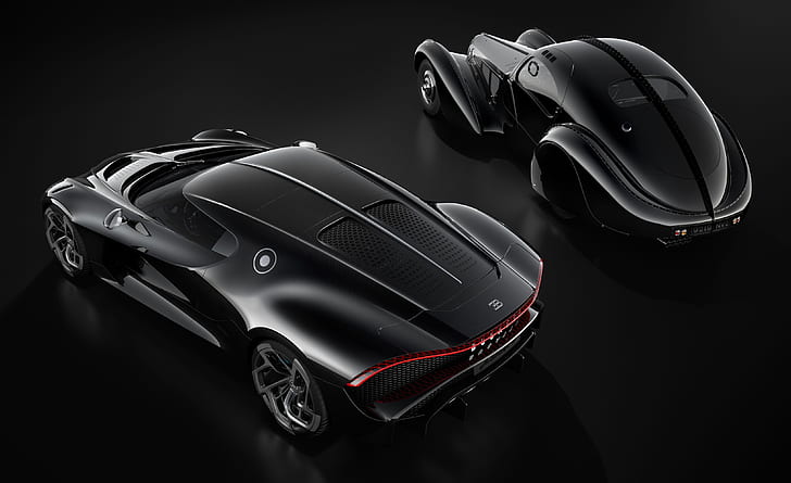 Bugatti, Bugatti La Voiture Noire, HD обои