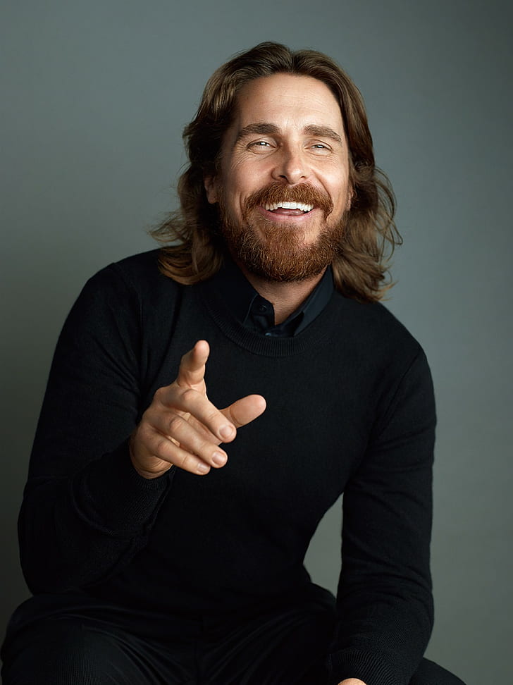 Christian Bale, Wallpaper HD, wallpaper seluler