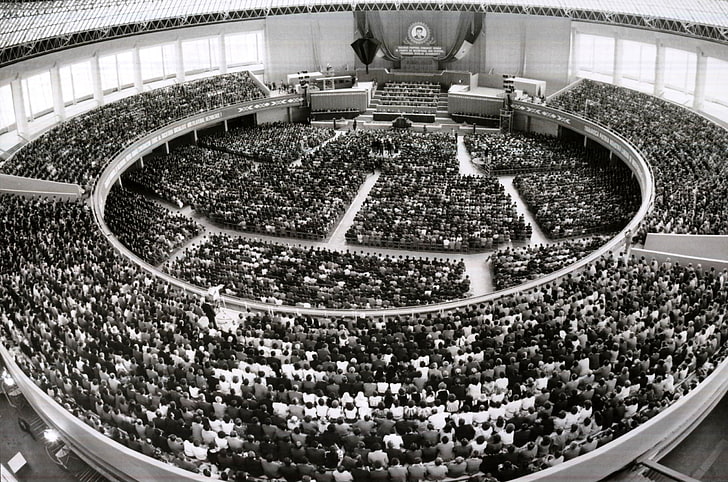 Monochrom, Rumänien, Nicolae Ceausescu, Kommunismus, Diktatur, HD-Hintergrundbild
