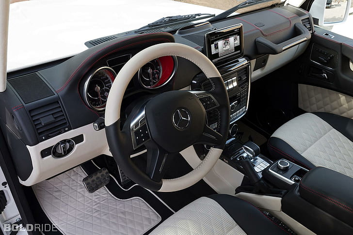 2013 Mercedes Benz G63 Amg 6x6 4x4 Offroad Suv Fotos de dirección interior para escritorio, 2013, benz, escritorio, interior, mercedes, offroad, imágenes, dirección, Fondo de pantalla HD
