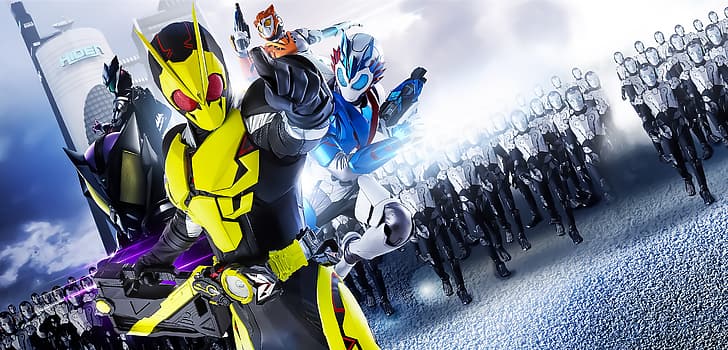 Kamen Rider Zero One, ездач от камъни, рейва, HD тапет