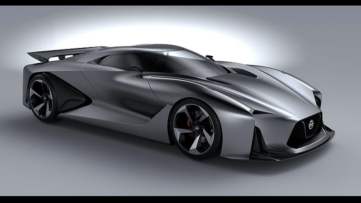 Nissan Concept 2020 Vision Gran Turismo, кола, HD тапет