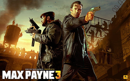 Макс Пейн 3, Игра, Макс Пейн 3, Смертельный матч, созданный на небесах, Рауль Пассос, Rockstar Games, HD обои HD wallpaper