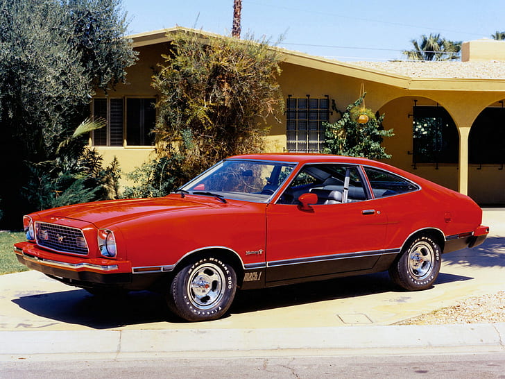 1974, 69r, ford, mach 1, mustang, Wallpaper HD