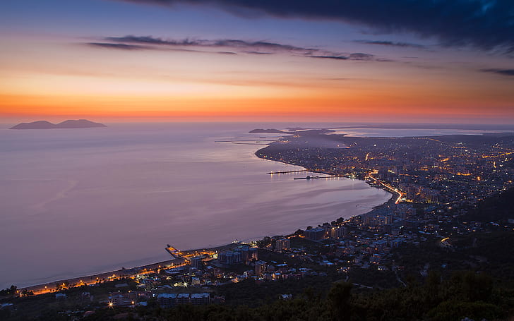 المساء ألبانيا فلورا، خلفية HD