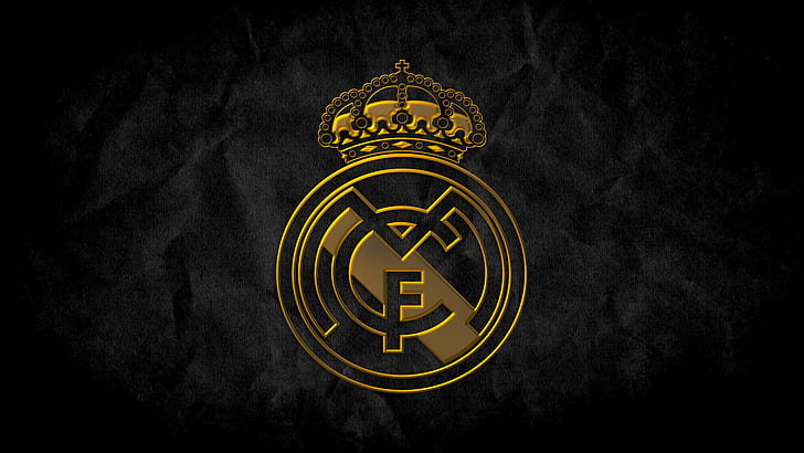 Футбол, Реал Мадрид, емблема, лого, HD тапет