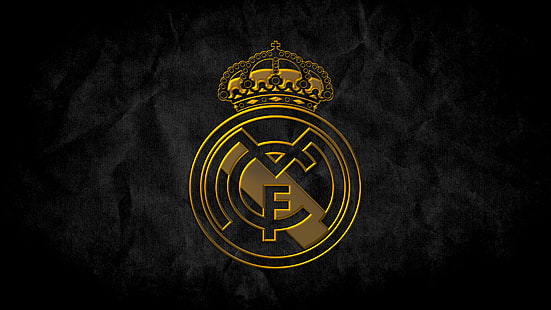 Fútbol, ​​Real Madrid C.F., emblema, logotipo, Fondo de pantalla HD HD wallpaper