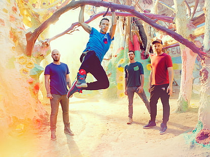 Coldplay, musica, hd, cantante, celebrità maschili, ragazzi, Sfondo HD HD wallpaper