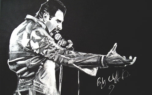 Freddie Mercury Queen, Sfondo HD HD wallpaper