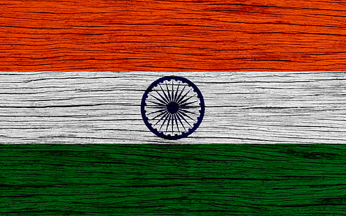 Drapeaux, drapeau de l'Inde, drapeau, Fond d'écran HD HD wallpaper
