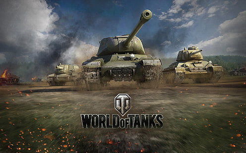 World of Tanksの壁紙、アート、タンク、ソ連、タンク、T-34、WoT、World of Tanks、SU-152、 HDデスクトップの壁紙 HD wallpaper