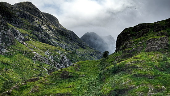 bild av en vacker utsikt över bergen 1920x1080, HD tapet HD wallpaper