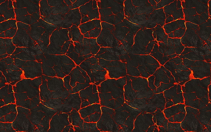 texture, lava, fire, HD wallpaper