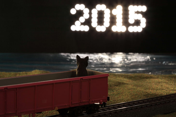 2015, black, blue, bye, bye bye last year, departure, figure, grass, green,  HD wallpaper | Wallpaperbetter