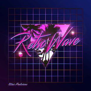 1980s 2000x2000 px neon New Retro Wave Photoshop synthwave Typography Anime Other HD Art، Neon، Photoshop، 1980s، Typography، New Retro Wave، synthwave، 2000x2000 px، خلفية HD HD wallpaper