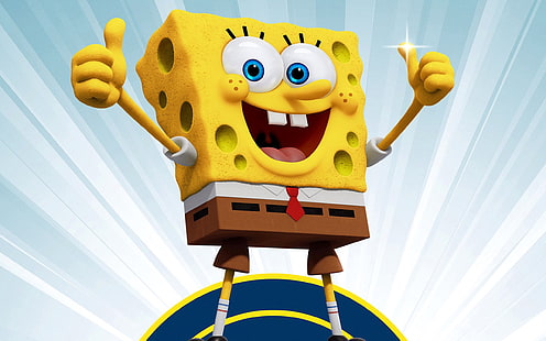 SpongeBob SquarePants Cartoon, sponge bob, spongebob, squarepants, HD wallpaper HD wallpaper