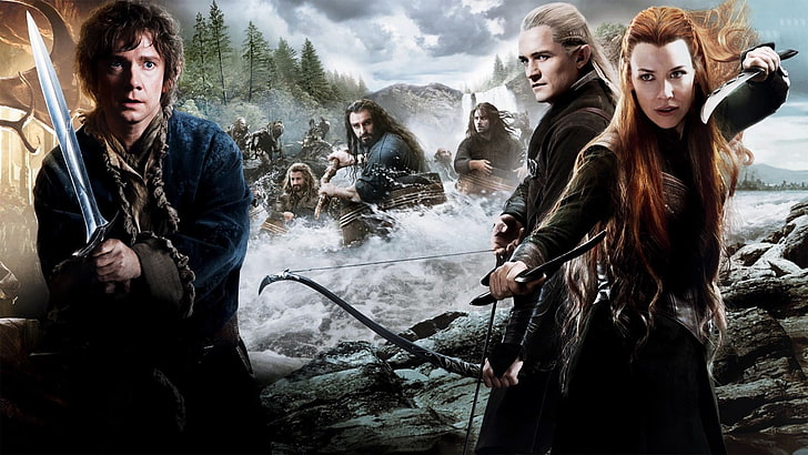 O Hobbit: O Hobbit: A Desolação de Smaug, Thorin Oakenshield, O Hobbit: A Desolação de Smaug, Thorin Oakenshield, HD papel de parede