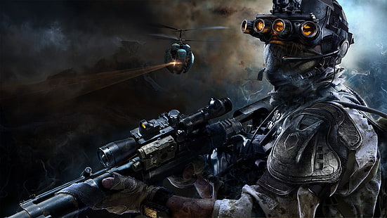 Recon, 4K, Sniper Ghost Warrior 3, Drone, Sniper, Tapety HD HD wallpaper