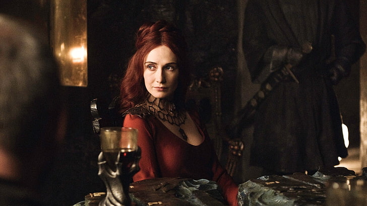 Carice Van Houten, Game Of Thrones, Melisandre, HD wallpaper