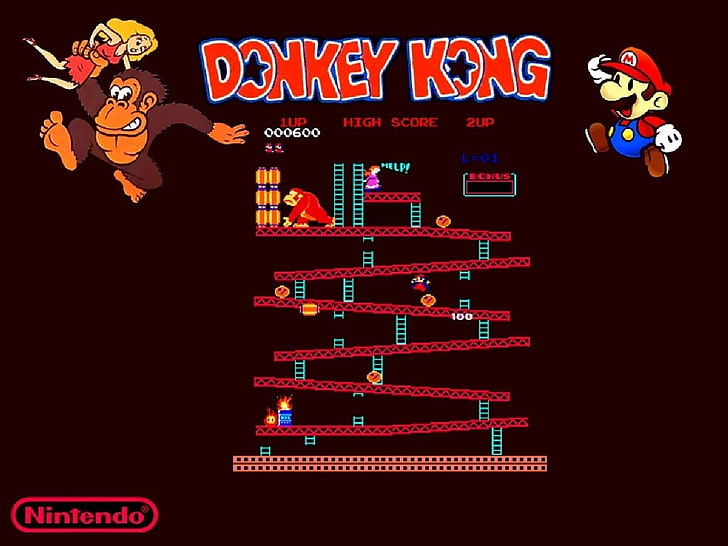 Esel Kong, HD-Hintergrundbild
