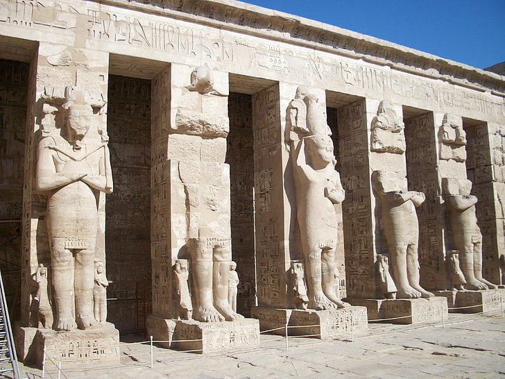 アフリカ、エジプト、古代、建築、 HDデスクトップの壁紙