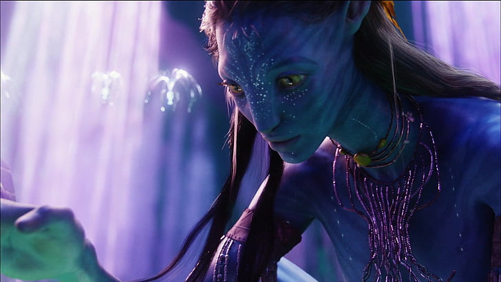Film d'avatar, Avatar, peau bleue, Fond d'écran HD