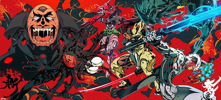 ilustrasi manusia memegang pedang, Metal Gear Solid, Metal Gear Rising: Revengeance, video game, Wallpaper HD