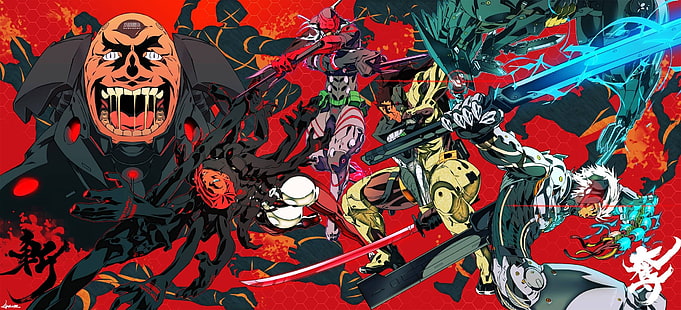 иллюстрация человека, держащего меч, Metal Gear Solid, Metal Gear Rising: Revengeance, видеоигры, HD обои HD wallpaper