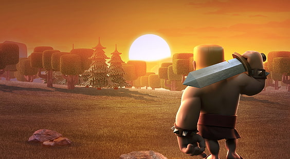 Clash Of Clans, Clash of Clans game application wallpaper, Games, Other Games, HD wallpaper HD wallpaper