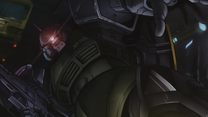 Roboter Kunstwerk, Gelgoog, Mobile Suit Gundam, HD-Hintergrundbild