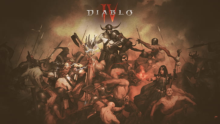 diablo 4, diablo iv, Diablo, RPG, Lilith, Lilith (Diablo), светилище, javo, Blizzard Entertainment, BlizzCon, HD тапет