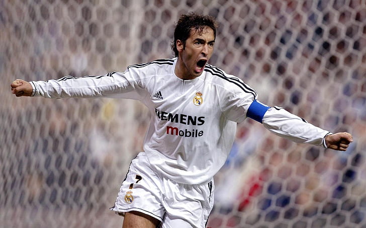real real madryt raul gonzalez 1680x1050 Sports Football HD Art, real madryt, Real, Tapety HD