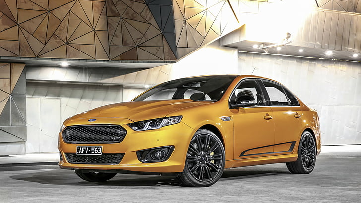 Ford Falcon XR8, limited edition, Sprint, gold, HD wallpaper