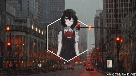 Anime, Anime Mädchen, Bild-in-Bild, ein anderer, Misaki Mei, HD-Hintergrundbild HD wallpaper
