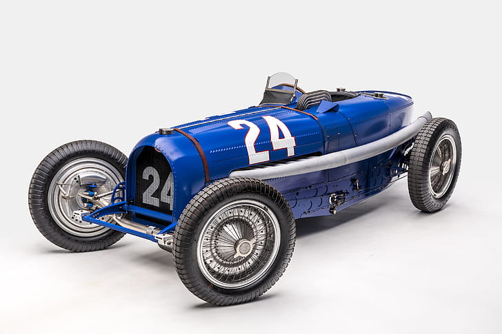 Bugatti, Classic, Grand Prix, Auto d'epoca, 1933, Type 59, Bugatti Type 59 Grand Prix, Sfondo HD