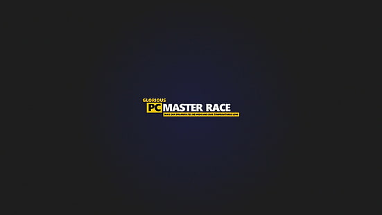 Dator, PC Gaming, Videospel, pc master race illustration, dator, pc gaming, videospel, HD tapet HD wallpaper