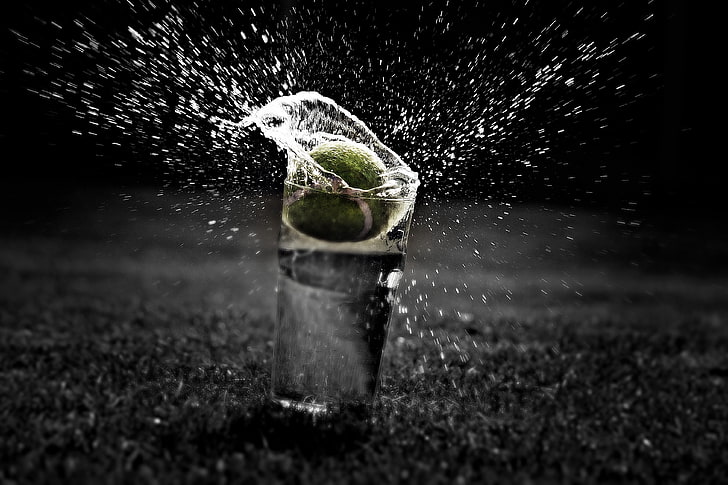 น้ำกระเด็นเทนนิสลูกเทนนิส, วอลล์เปเปอร์ HD