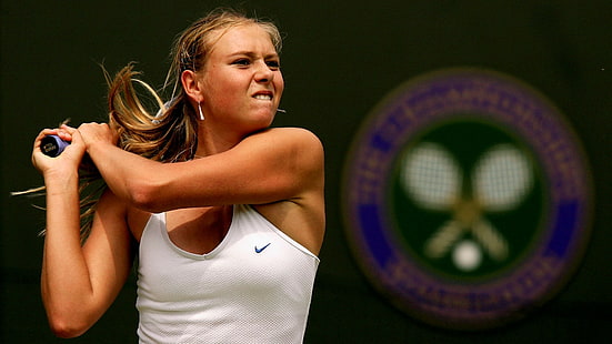 Maria Sharapova นักเทนนิสผู้หญิงผมบลอนด์, วอลล์เปเปอร์ HD HD wallpaper